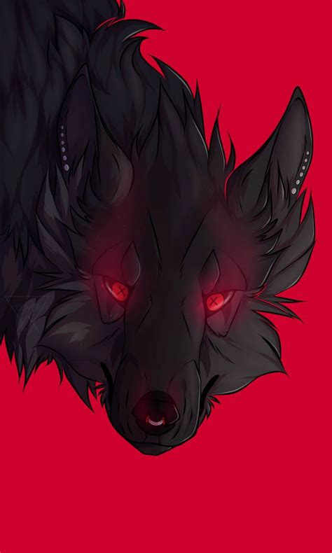 Pin By 𝕽𝖔𝖘𝖊𝖒𝖊𝖗𝔶 On Fantasy Creature Concept Art Demon Wolf Shadow Wolf