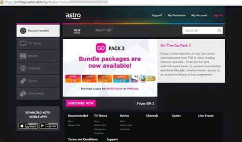Here you may to know how to register astro on the go. Astro on the Go turns everything into TV | Unitedmy