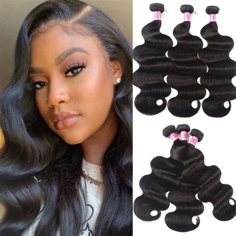 Unice Virgin Malaysian Body Wave Hair 3 Bundles Human Hair Extensions