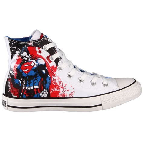 Converse Chuck Taylor Dc Comic Superman Free Shipping And Free Exchanges