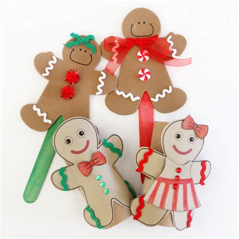 “legend Of The Gingerbread Man” Christmas Ornament Craft Kit Oriental