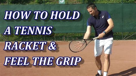 This is the circumference, or otherwise known as the distance around the edge of the racquet's handle. How To Hold A Tennis Racket And Feel The Grip - YouTube