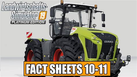 Ls19 Claas Addon Fact Sheets 10 11 Mit Claas Xerion 5000 And Mehr Youtube