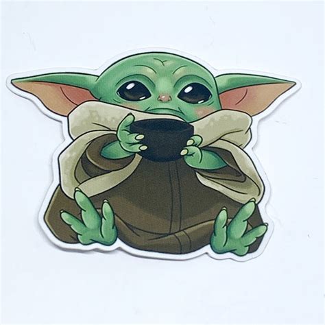 The Child Baby Yoda V4 Sticker Tactical Outfitters