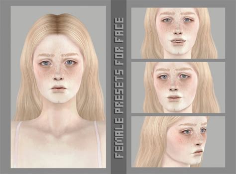 Female Presets For Face At Magic Bot Sims 4 Updates