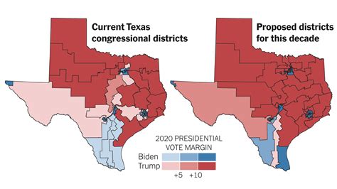 Texas Redistricting Map Makes House Districts Redder The New York Times