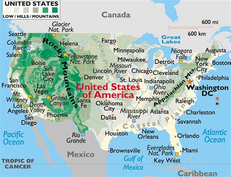 Cartes Du Etats Unis Atlas