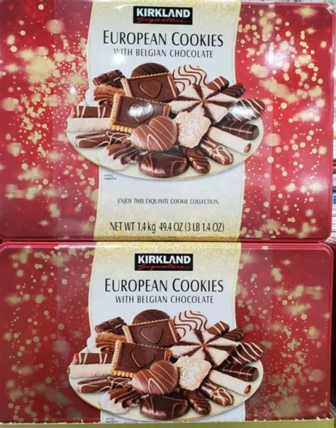 Kirkland Signature European Cookies With Belgian Chocolate Lb Oz