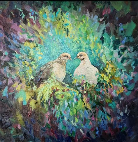 A Painting Of Doves — Sue Gardner Original Paintings