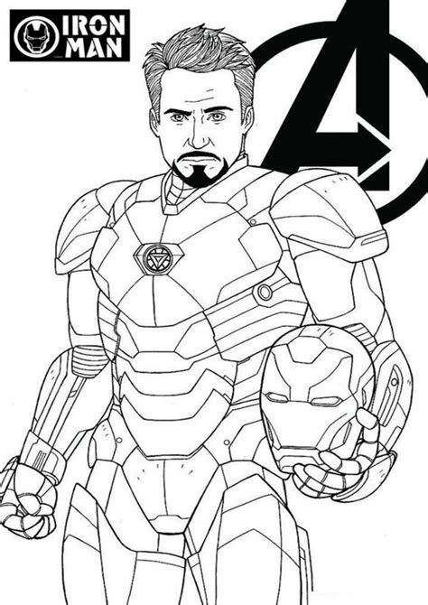 Free & Easy To Print Iron man Coloring Pages in 2021 | Avengers coloring, Avengers coloring