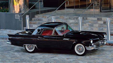 This Rare 1957 Ford Thunderbird F Code Belonged To Jack Roush Restored