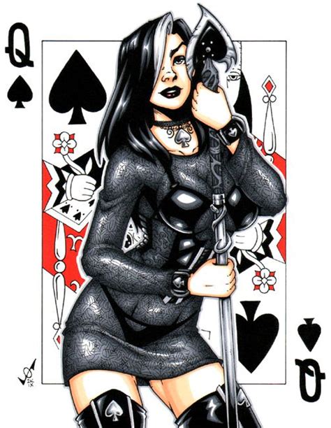 queen of spades queen of spades pinterest