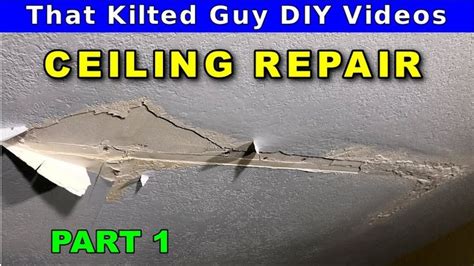On average, the ceiling repair cost range is $30m2 to $55m2 depending on how many rooms and m2 been repaired at the same time. How to Repair a Water Damaged Drywall Ceiling - part 1 of ...