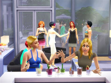 The Sims 4 Throwing House Party Sims Online