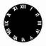 Clock Roman Numeral  Apollo Design