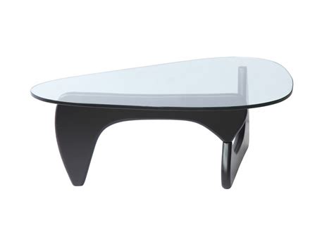 Clear round glass table top, 3/8 in. Triangle Coffee Table | Modern Furniture • Brickell Collection