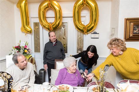 surprise 100th birthday party for jersey city great grandmother photos