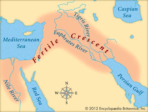 Map Of Mesopotamia Fertile Crescent Fertile Crescent Kids