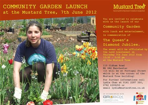 Zest Activities North Manchester Community Garden Launch At Mustard