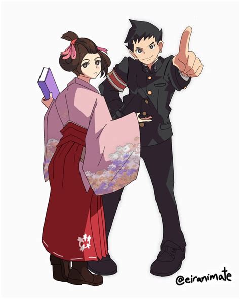 Fan Art I Made For The Great Ace Attorney Game Eiranimate Is My