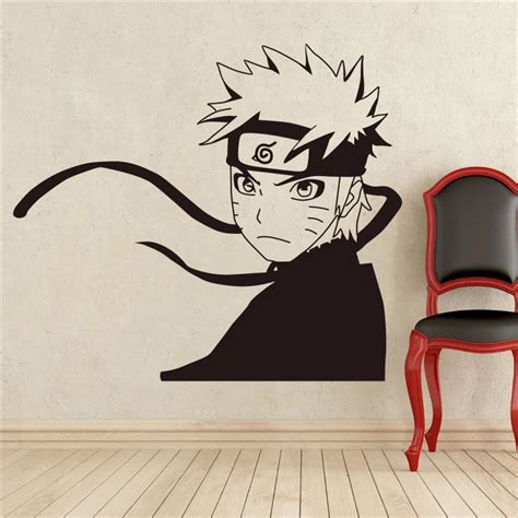 Japanese Manga Wall Decal Naruto Wall Vinyl Sticker Anime Style Home