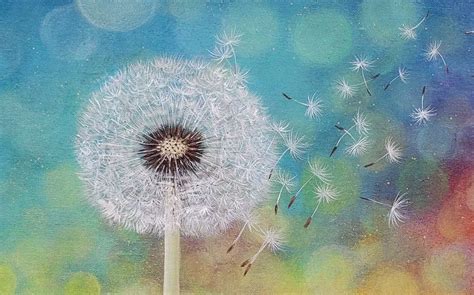 How To Paint A Dandelion 10 Amazing And Easy Tutorials
