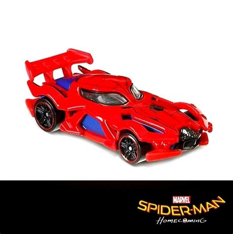 Hot Wheels Marvel Spider Man Homecoming Spidey Character Cars Hotwheels