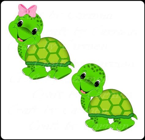 Turtle Clip Art Cute Turtles Zoo Jungle Safari Baby Etsy In 2022