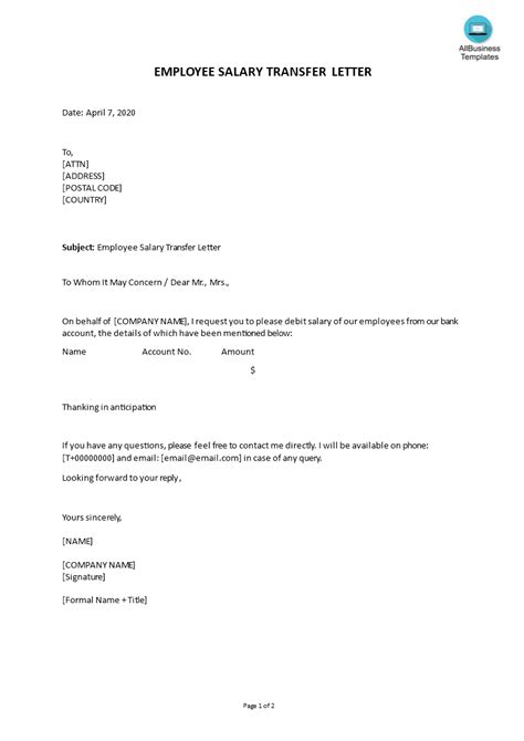 Business bank account closure letter sample cover templates for opening company authorization. Payroll Company Change Over Letter To Employee / Letter To Employees About Change Fresh ...