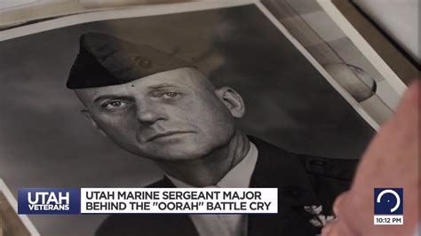 Utah Marine Credited With Starting The Famous ‘oorah Saying Youtube