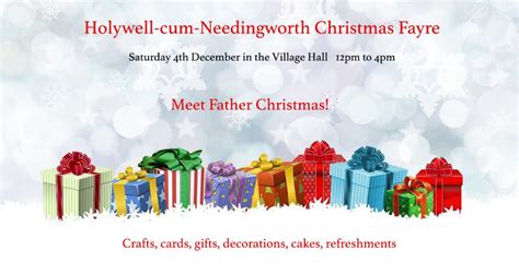 Christmas Events Holywell Cum Needingworth