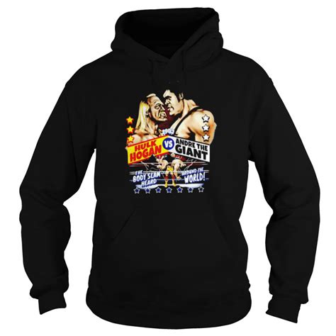 Hulk Hogan Vs Andre The Giant 1987 Shirt T Shirt Classic
