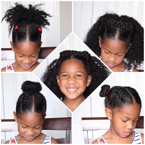 Looking for a winter protective hairstyle for kids? natural hairstyles for short 4c hair #Naturalhairstyles ...