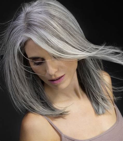 50 Shades Of Grey Hair Trends And Styles Ohh My My