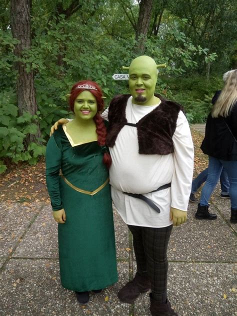 Shrek Fiona Cosplay Elfia Arcen 2018 Shrek Halloween Costume Couples