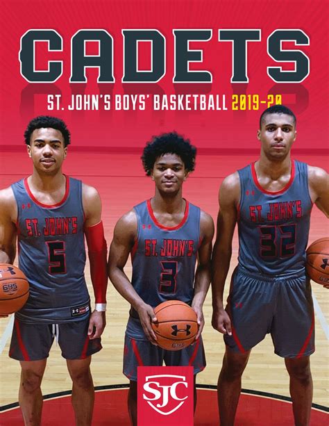 St Johns College High School Boys Basketball Media Guide 2019 20 By