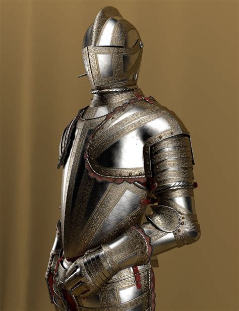 Ceremonial Knight Armor By Sergey Baranov Knight Armor Century Armor