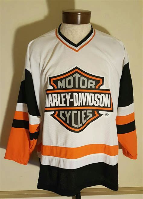 Jersey patches part of harley davidson s growing bucks partnership. NWT Harley-Davidson hockey jersey size XL for Sale in ...