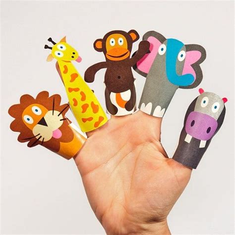 9 Beautiful Finger Puppet Craft Design Ideas For Kids And Preschoolers