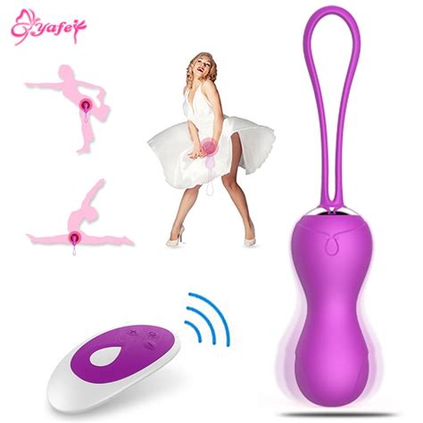 Speed Wireless Remote Vibrating Egg Vaginal Tight Exercise Kegel Ball Rechargeable Ben Wa