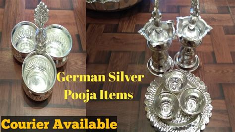 German Silver Articlesgerman Silver Pooja Items With Pricet