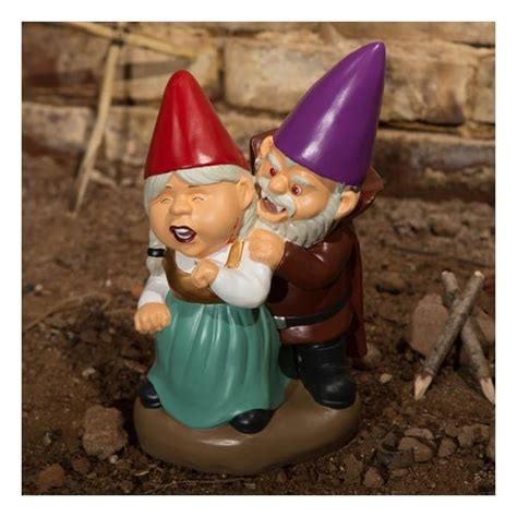 novelty naughty garden gnomes outdoor statues ornaments funny christmas t ebay