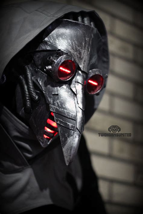 Incurable Cyber Plague Doctor Mask By Twohornsunited On
