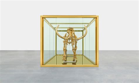 Damien Hirsts Gigantic Golden Mammoth Art Sheep