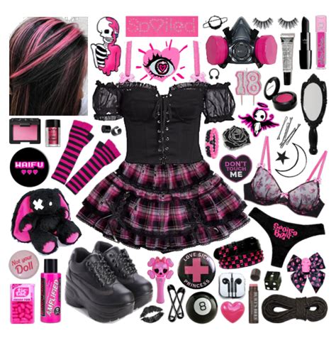 Spoiled Rotten Mall Goth Outfit Shoplook Pastel Goth Outfits Goth