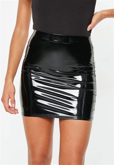 Black Vinyl Mini Skirt Order Today And Shop It Like Its Hot At