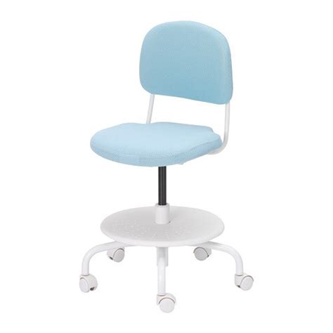I've been testing some of newest ergonomic ikea office chairs for about a year now. VIMUND Child's desk chair - light turquoise - IKEA
