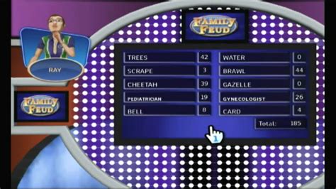 The game starts with one member of each team. CGR Undertow - FAMILY FEUD 2010 for Nintendo Wii Video ...
