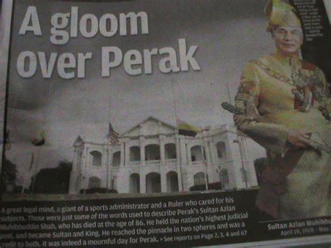 Check spelling or type a new query. Perak Sultan Passed Away May 2014 ~ datuk malaysia