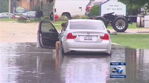 Heavy Rain And Flash Floods Reported In Chicagos Northwest Suburbs